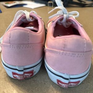 Girls Size 1 Pink Vans gently used